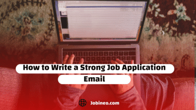 How to Write a Strong Job Application Email