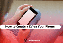 How to Create a CV on Your Phone