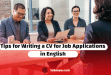 Tips for Writing a CV for Job Applications in English