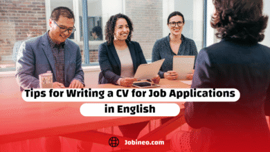 Tips for Writing a CV for Job Applications in English